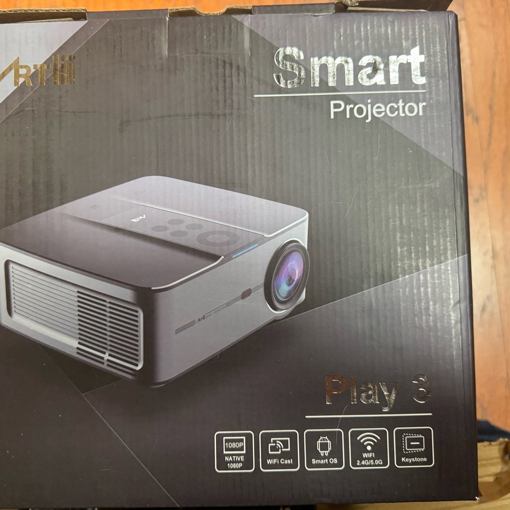 Smart Projector with WiFi and 1080P